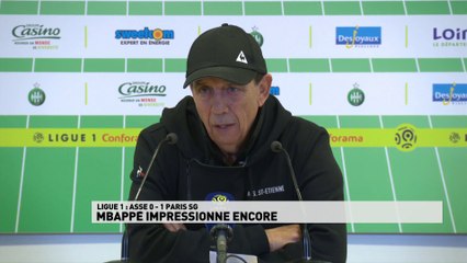 "On a perdu sur un but venu d'ailleurs"