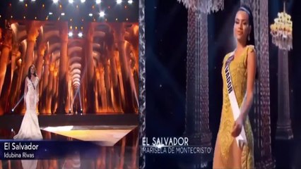 Miss Universe El Salvador 2015 Idubina Rivas vs. Miss Universe El Salvador 2018 Marisela de Montecristo