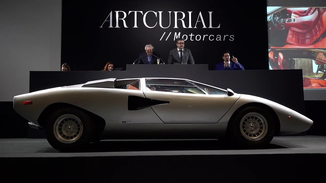 Vente Artcurial : Lamborghini LP400 Countach "Periscopio" - 1974