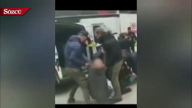 Kadın eylemciye polisin hareketi infial yarattı