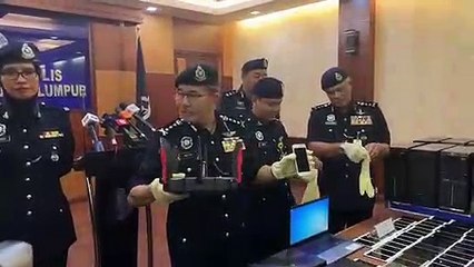 Guna ‘penthouse’ sebagai pusat panggilan judi ‘online’,  34 warga China ditahan