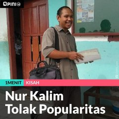 Nur Kalim Tolak Popularitas