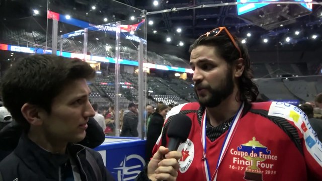 HOCKEY SUR GLACE 2019-02-17 Mario Valery Trabucco Interview # 19 Attaquant des Gothiques d’Amiens,
