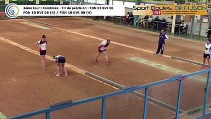 Second tour, premier tir de précision, France Club Elite 1 Féminin, J5  groupe Titre,  Fontaine contre Bièvre Isère,  saison 2018/2019