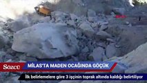 Muğla’da maden ocağında göçük