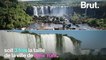 Les 275 cascades des chutes d'Iguazú