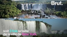 Les 275 cascades des chutes d'Iguazú