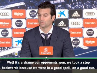 Solari's regret over shock defeat to Girona