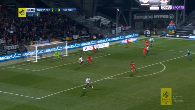 لقطة: كرة قدم: رأسيّة كريستيان لوبيز الرائعة تتوّج فوز أنجيه على نيس