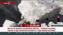 Milas'ta maden ocağında göçük