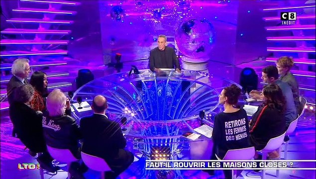 Les Terriens du dimanche : Passe d'armes électrique entre Monia Kashmire et une militante anti-prostitution