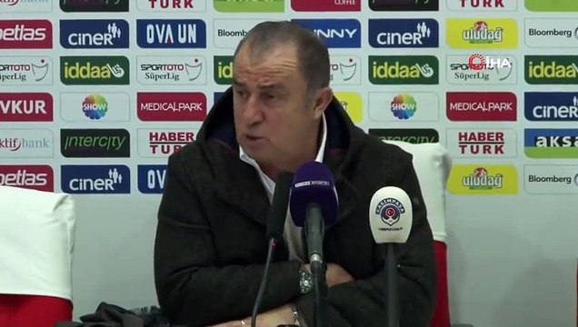 Fatih Terim: “Bugünkü Oyun Nedeniyle Bütün Oyuncularımı Kutluyorum”