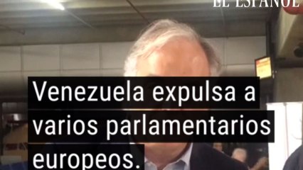 Maduro expulsa a González Pons y a otros europarlamentarios que iban a reunirse con Guaidó