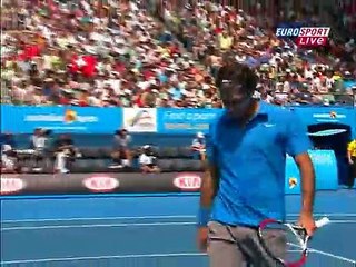 Federer - Berdych 4R Highlights AO 2008