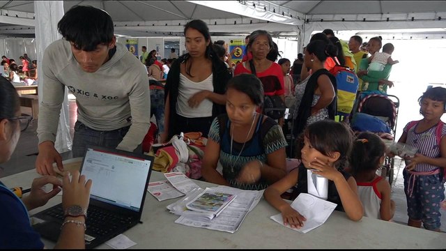 Venezuela crisis: More migrants cross into Brazil as aid standoff continues