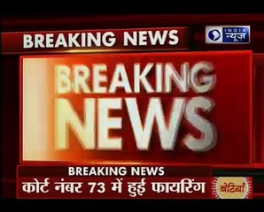 Firing inside Karkardooma court in Delhi
