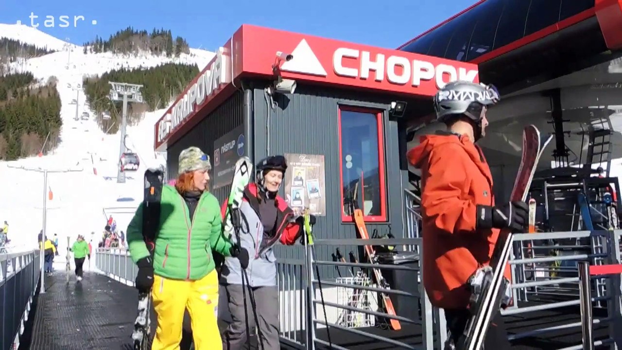NÍZKE TATRY: Takmer jarná lyžovačka pod Chopkom