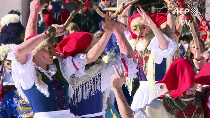 Autriche: un carnaval pour dire au revoir à l'hiver