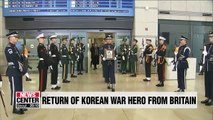 British hero of Korean War to be buried in S. Korea on Tuesday