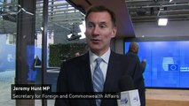 Jeremy Hunt: Need trust and vision to resolve Irish backstop