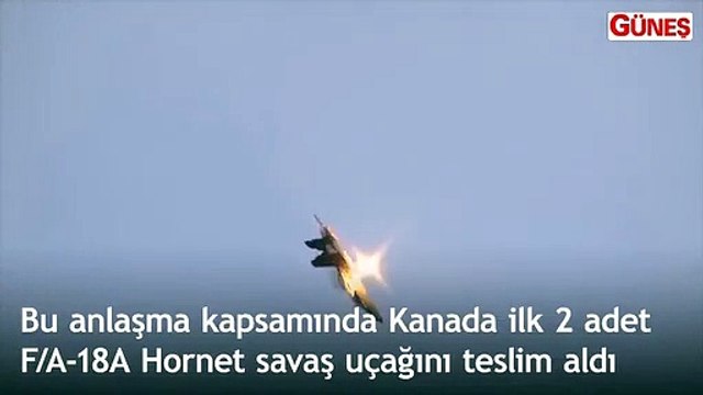 Kanada ilk 2 savaş uçağını teslim aldı