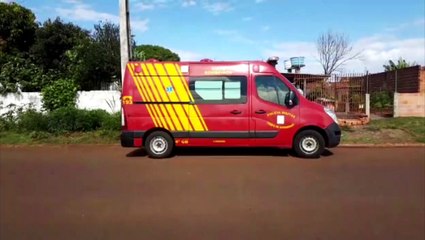 Ciclista é atendido pelo Siate na Avenida das Pombas