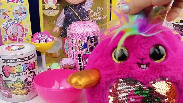 Koreli Bebeğime Poopsie Slime Yaptım!! Sürpriz Oyuncak Challenge #4 Poopsie Slime Bidünya Oyuncak