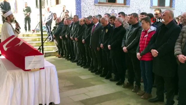 Kalp Krizi Geçirerek Vefat Eden Polis Memuru Son Yolculuğuna Uğurlandı