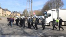 NLMK La Louvière : la police intervient pour faire passer les camions