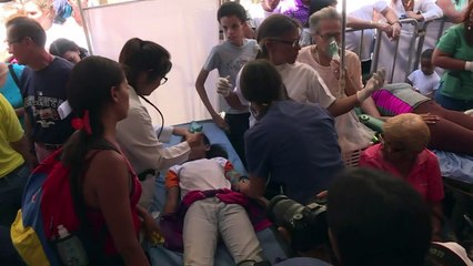 Voluntários se preparam para ajuda humanitária