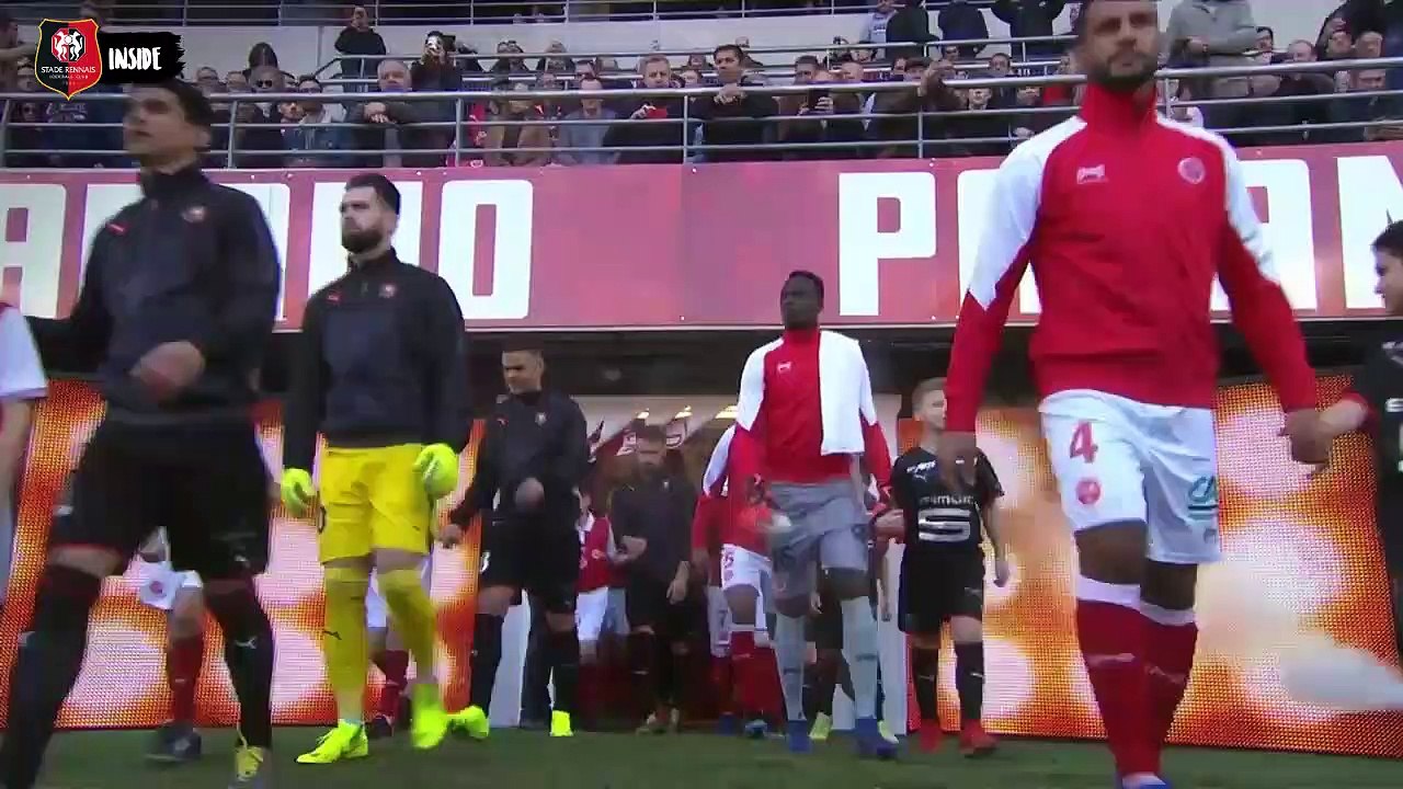 Inside J25. Reims / Stade Rennais F.C.