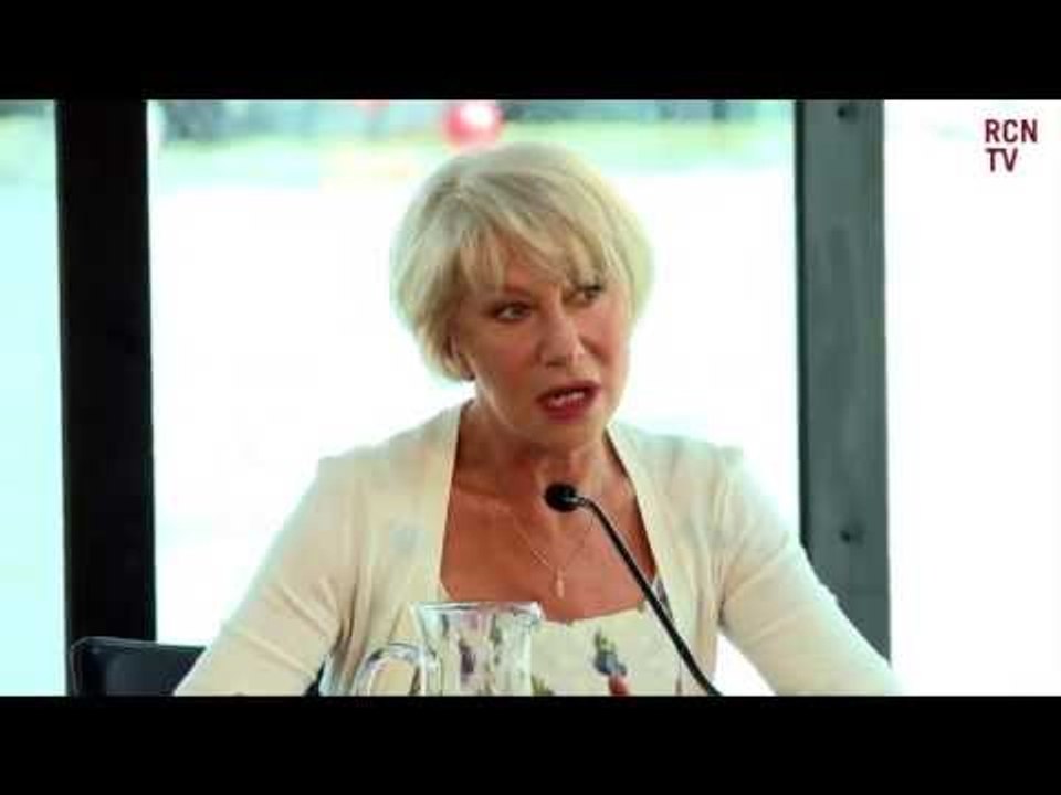 RED 2 Press Conference - Bruce Willis  Mary-Louise Parker & Helen Mirren Interview