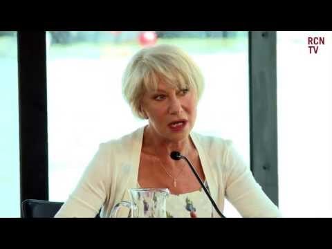 RED 2 Press Conference - Bruce Willis Mary-Louise Parker & Helen Mirren Interview