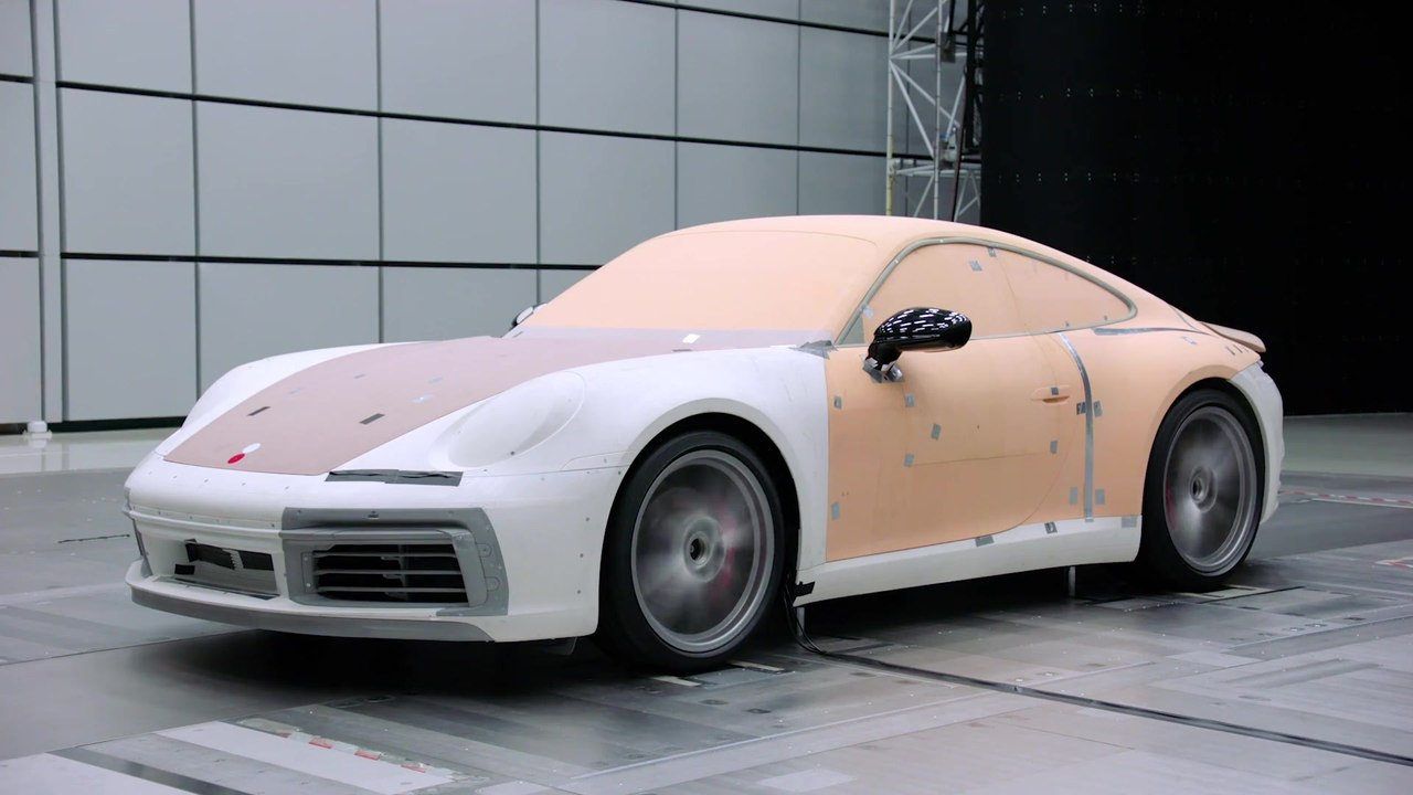 Development Porsche 911 - Aerodynamics