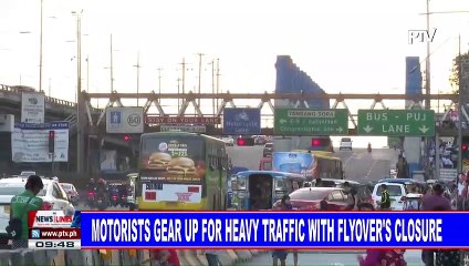 Motorists gear up for heavy traffic with flyover's closure