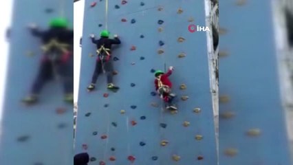 6 Yaşındaki Çocuk Tırmanma Parkurundan Yere Böyle Çakıldı