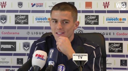 Sergi Palencia évoque sa progression aux Girondins de Bordeaux