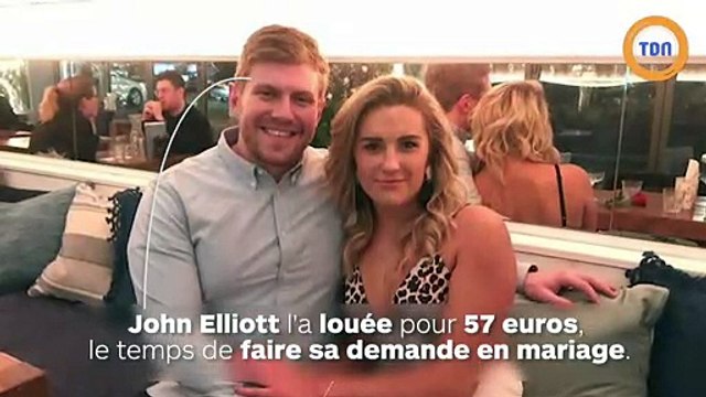 Il loue sa bague de fiançailles pour sa demande !