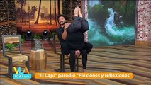 ¡El Capi SE PASÓ! ¡Así parodió la participación de nuestra querida Geny en Flexiones y Reflexiones!