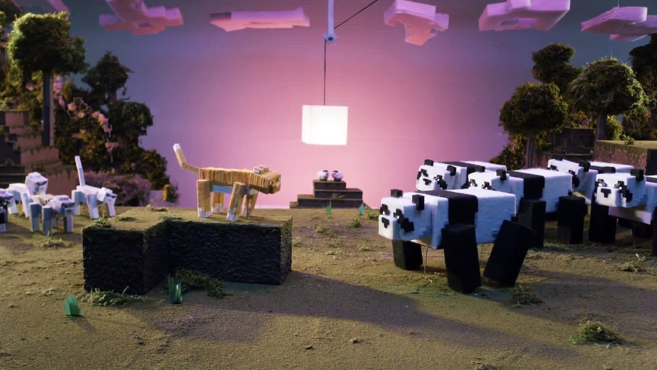 Minecraft - Gatos y pandas