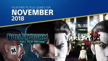 PlayStation Plus - Juegos de noviembre de 2018
