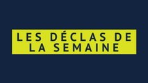 25e j. - Les déclas du week-end