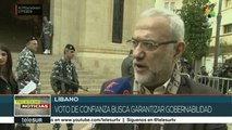 Congreso y ministros libaneses debatirán planes del gobierno