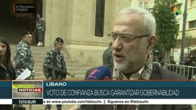Congreso y ministros libaneses debatirán planes del gobierno