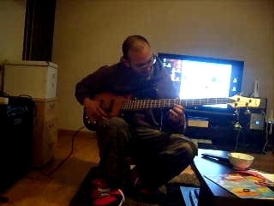 Basse et guitare bilou et moi