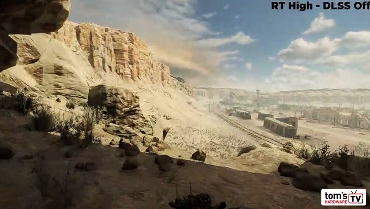 Séquence de Bench Metro Exodus en 4K (avec/sans Ray Tracing et DLSS)