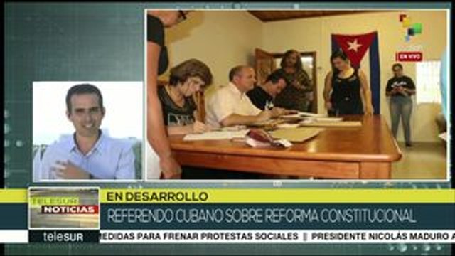 Alistan cubanos referendo constitucional para el 24-F