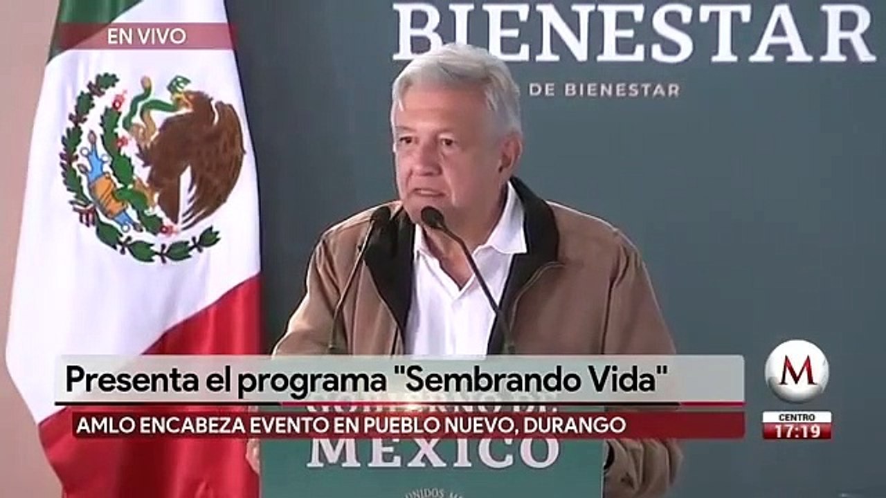 AMLO presentara programa Sembrando Vida
