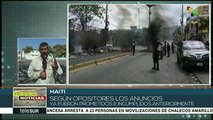 Rechazan haitianos con marchas medidas del gobierno