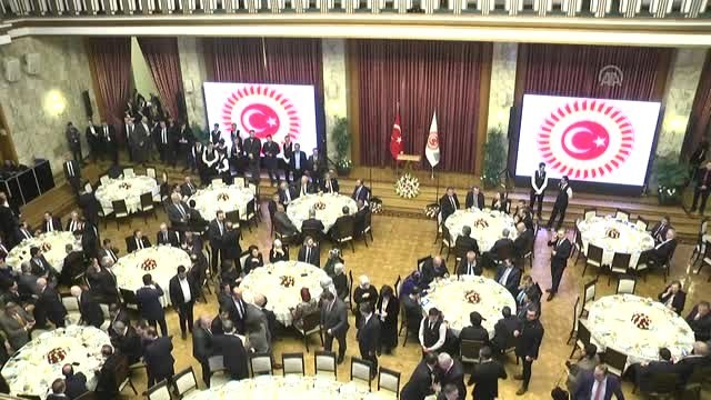 TBMM Başkanı Yıldırım, Eski TBMM Başkanları ve Milletvekilleriyle Yemekte Bir Araya Geldi